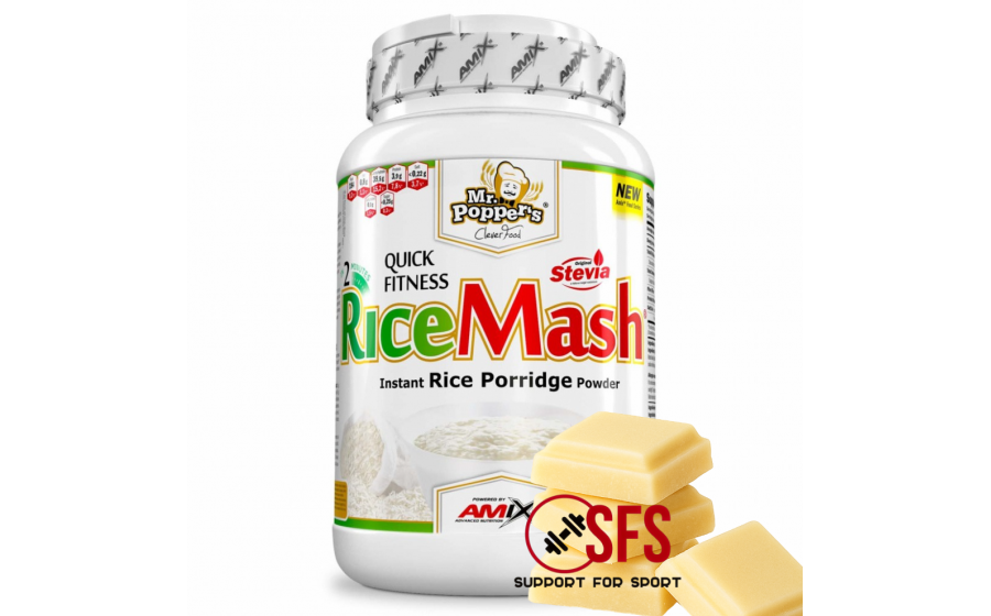 AMIX Mr. Popper´s RiceMash 600 g White Chocolate