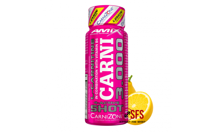 Carni 3000 shot (60 ml, lemon)