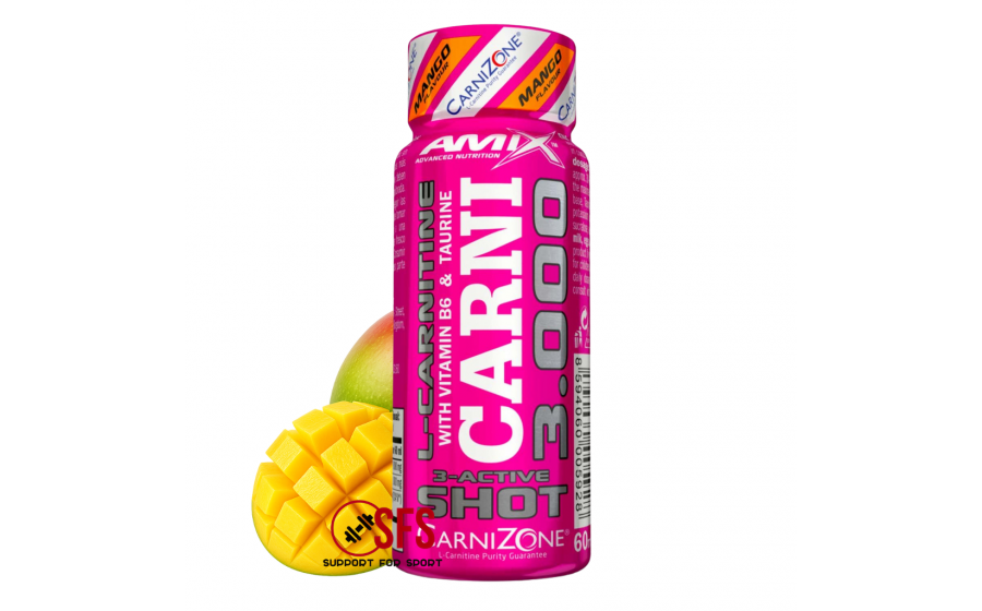 Carni 3000 shot (60 ml, mango)