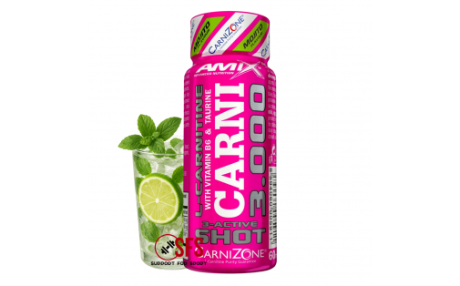 Carni 3000 shot (60 ml, mojito)