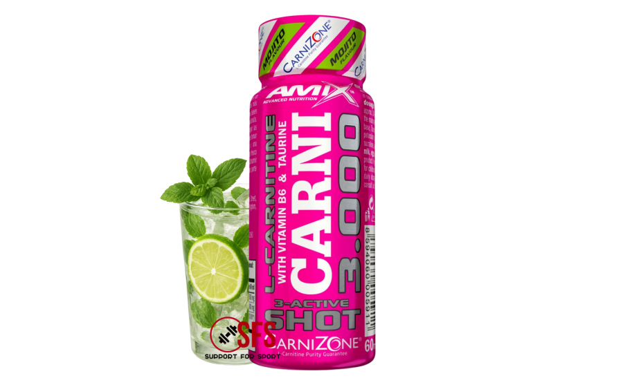 Carni 3000 shot (60 ml, mojito)