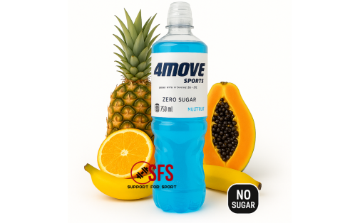 4MOVE Isotonic Sport Drink Multifruit Zero Pet 0,75L