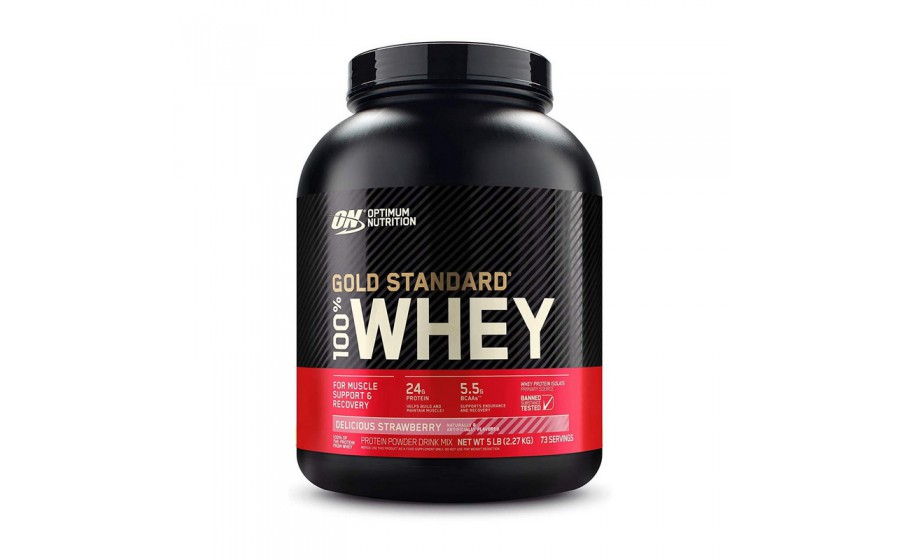 100% Whey Gold Standard (2,3 kg, cookies & cream)