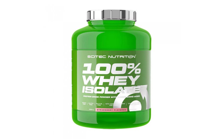 100% Whey Protein Isolate (2 kg, chocolate hazelnut)