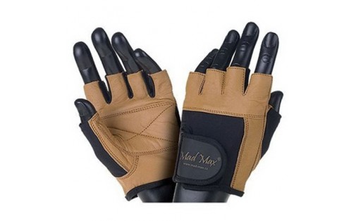 Fitness Workout Gloves Brown/Black MFG-444 (XL size)