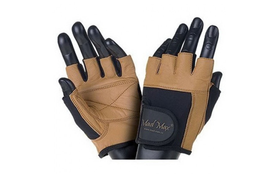 Fitness Workout Gloves Brown/Black MFG-444 (XL size)