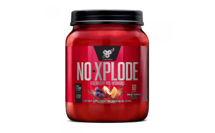 N.O.-XPLODE Pre-Workout Igniter New Formula! 60 serv. (1,11 kg, grape)