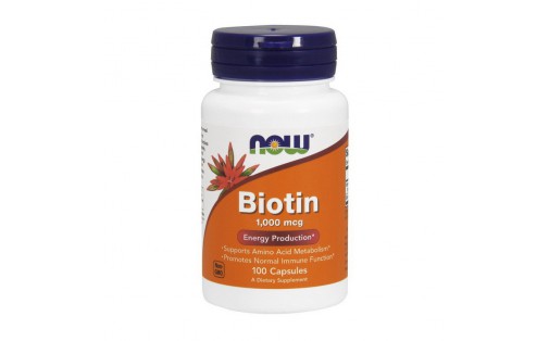 Biotin 1,000 mcg (100 caps)