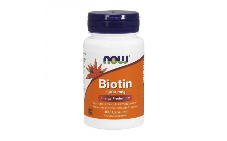 Biotin 1,000 mcg (100 caps)