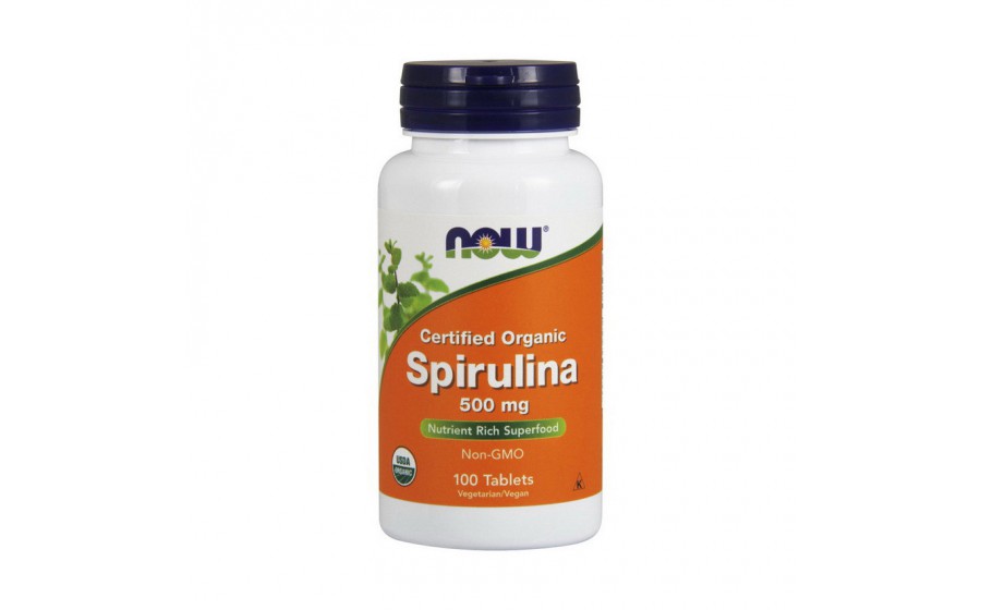 Spirulina 500 mg organic (100 tabs)