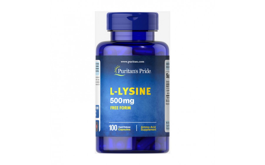 L-Lysine 500 mg (100 caps)