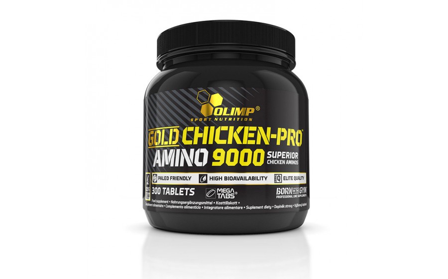 Gold Chicken-Pro Amino 9000 (300 tab)