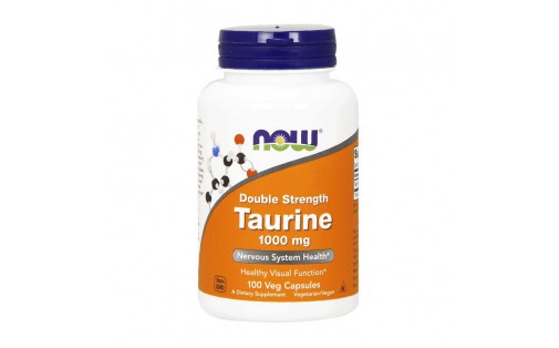 Taurine 1000 mg Double Strenth (100 veg caps)