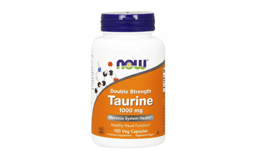 Taurine 1000 mg Double Strenth (100 veg caps)