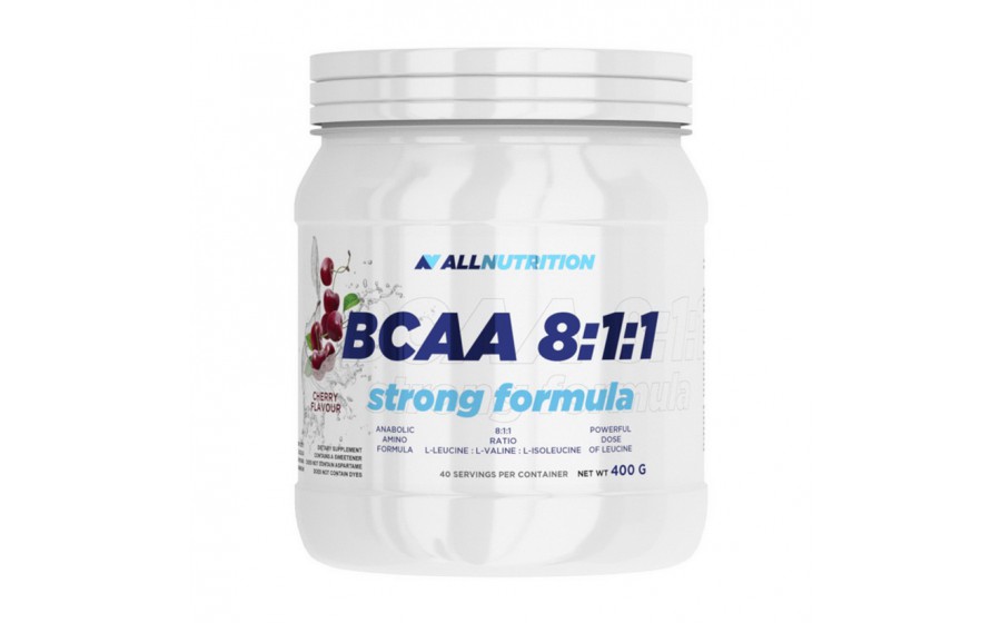 BCAA 8:1:1 (400 g, strawberry)