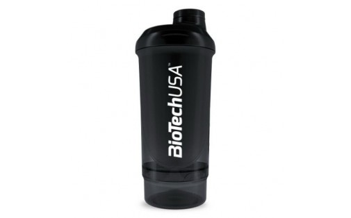 Shaker Wave + 2 in 1 (500 ml, black)