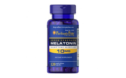 Melatonin 10 mg (120 caps)