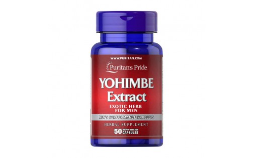 Yohimbe Extract 1000 mg (50 capsules)