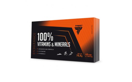 100% Vitamins & Minerals (60 caps)