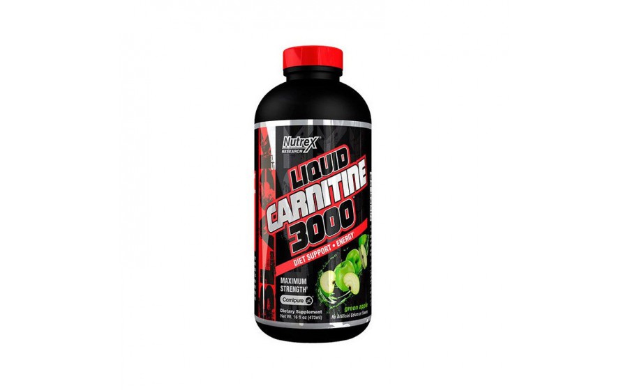 Liquid Carnitine 3000 (473 ml, cherry lime)