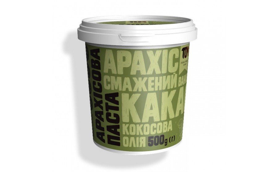 Арахісова Паста (500 g, з какао та кокосовою олією)