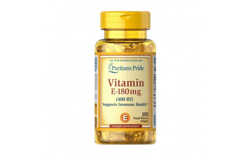 Vitamin E-400 IU (100 softgels)