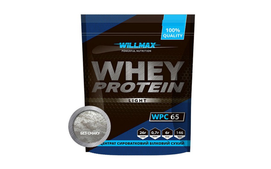 Whey Protein 65 (1 kg, без смаку)