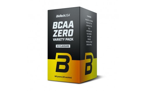 bcaa zero variety pack (20 sachets)