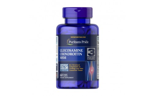 Double Strength Glucosamine, Chondroitin & MSM (60 caps)