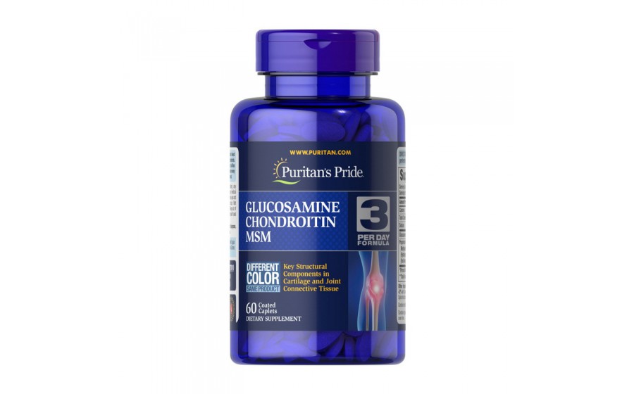 Double Strength Glucosamine, Chondroitin & MSM (60 caps)