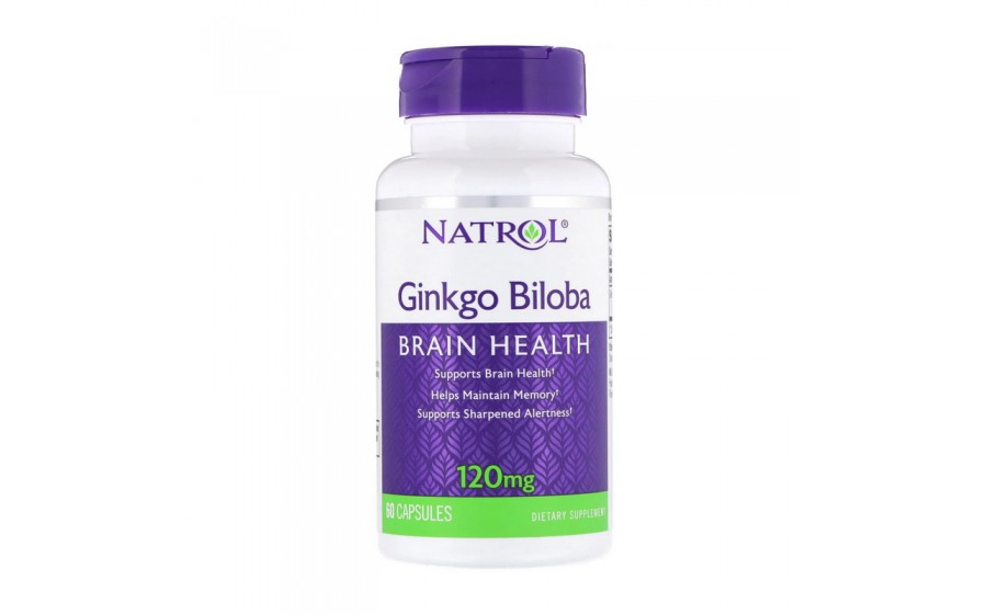 Ginkgo Biloba 120 mg (60 caps)