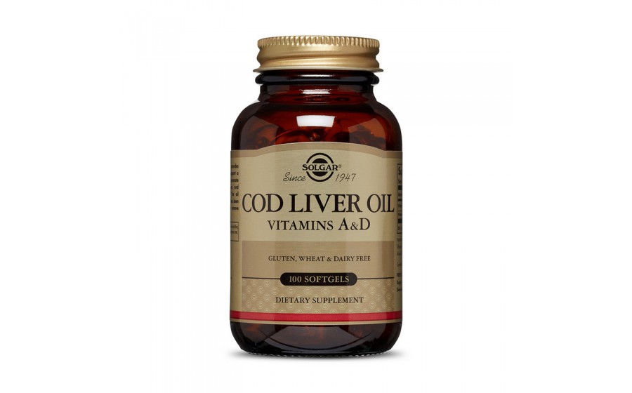 COD Liver Oil Vitamins A & D (100 softgels)