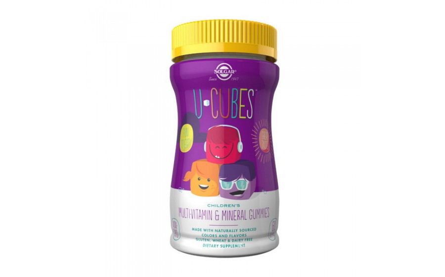 U-Cubes Children's Multi-Vitamin & Mineral (60 gummies)