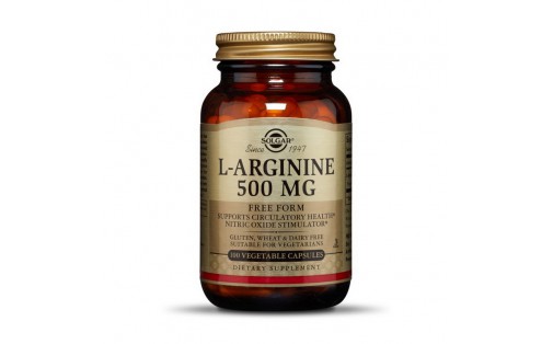 L-Arginine 500 mg (100 veg caps)