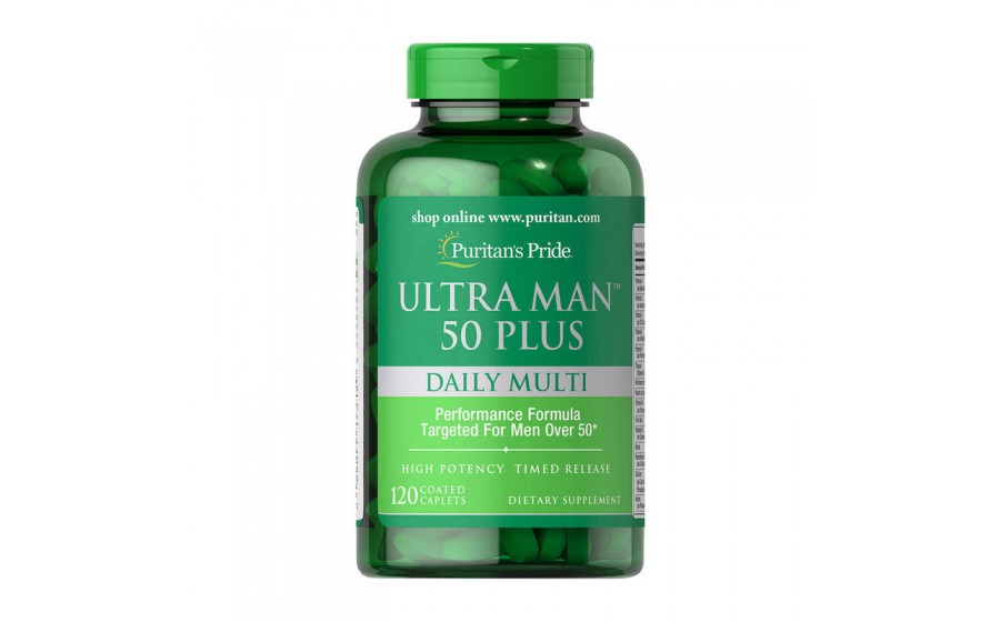 Ultra Man 50 Plus Daily Multi (120 caplets)