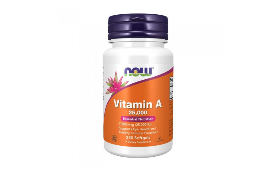 Vitamin A 25,000 IU (250 softgels)