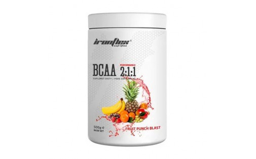 BCAA 2:1:1 (500 g, blue raspberry)