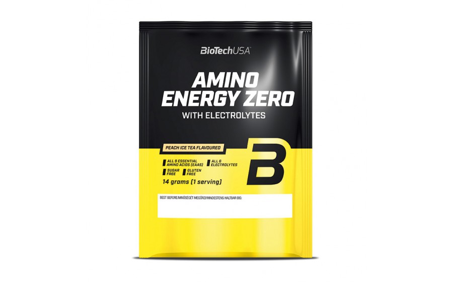 Amino Energy Zero (14 g, peach ice tea)