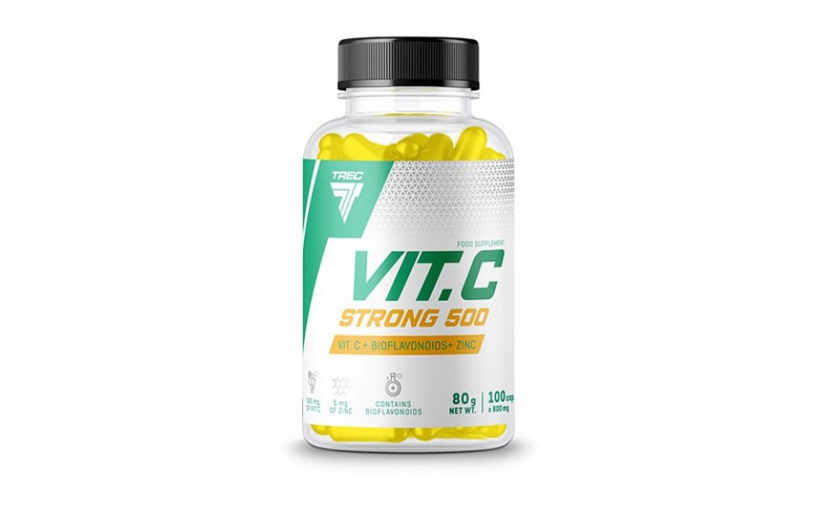 Vit.C Strong 500 + ZINC (100 caps)