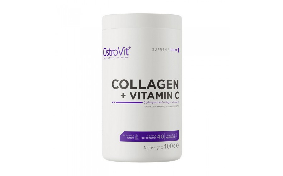 Collagen + Vitamin C (400 g, pure)