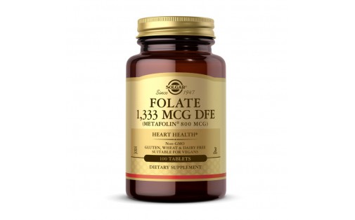 Folate 1,333 mcg DFE (Metafolin 800 mcg) (100 tab)