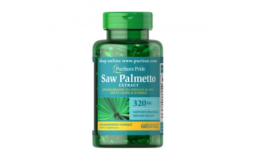 Saw Palmetto Extract 320 mg (60 softgels)