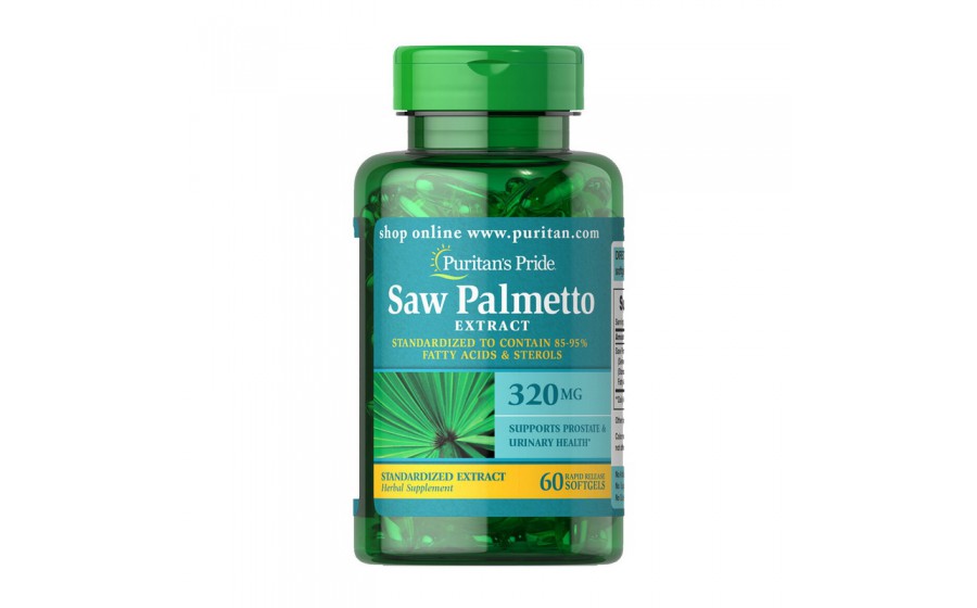 Saw Palmetto Extract 320 mg (60 softgels)