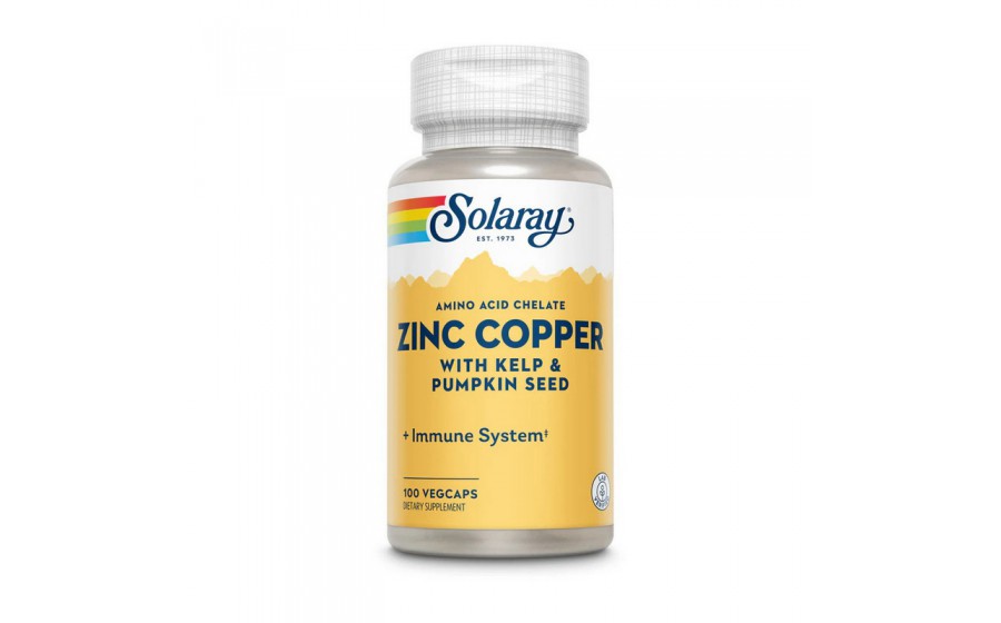 Zinc Copper (100 veg caps)