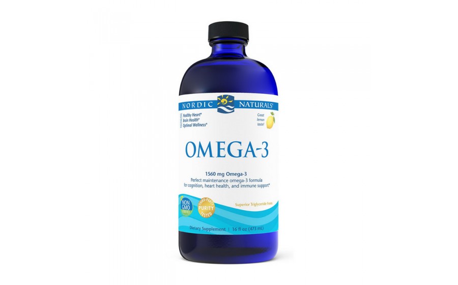 Omega-3 1560 mg (473 ml, great lemon)