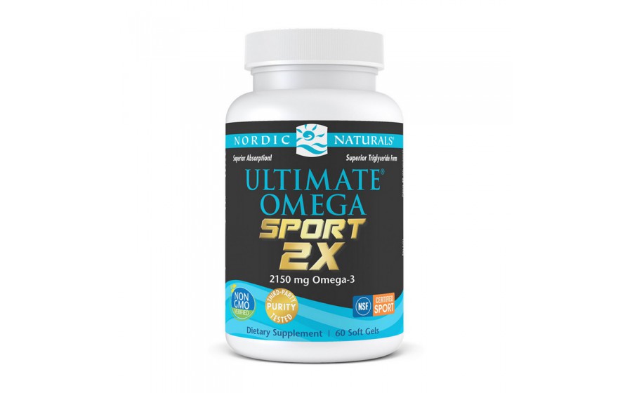 Ultimate Omega Sport 2X 2150 mg omega-3 (06 soft gels, great lemon)