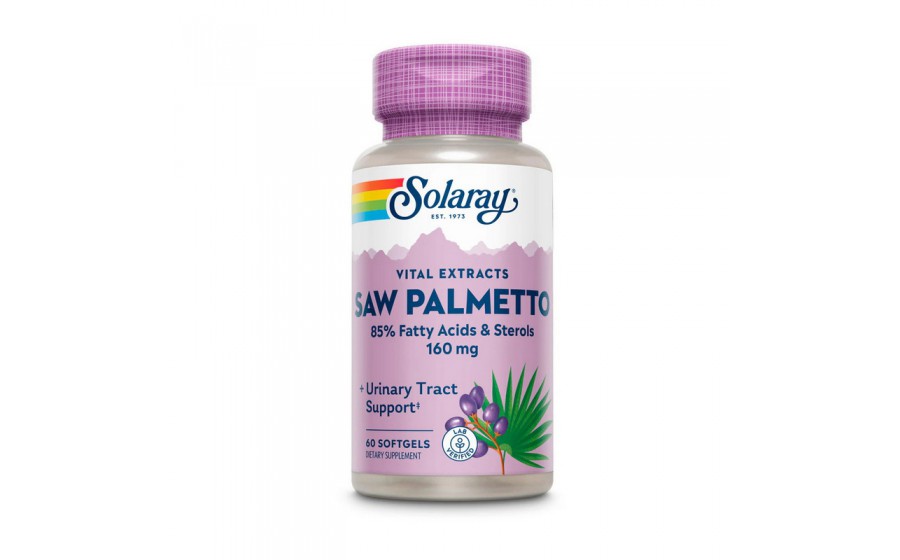 Saw Palmetto berry extract 160 mg (60 softgels)