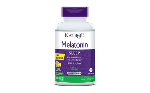 Melatonin 10 mg Fast Dissolve (100 tabs, citrus)