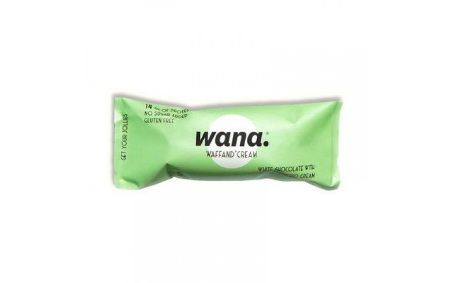 Wana. Wafand`cream (43 g, dark chocolate with dark chocolate cream)