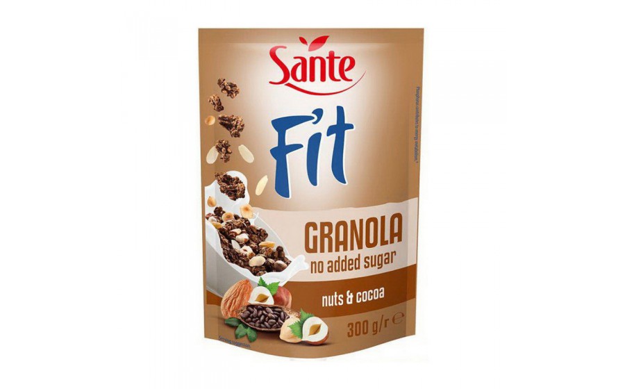 Fit Granola (300 g, strawberry & cherry)